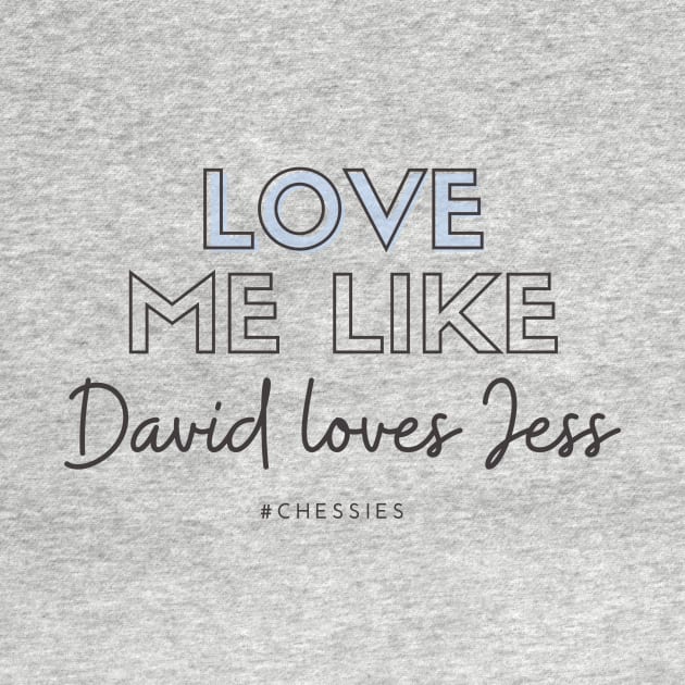 Love Me Like David Loves Jess by Hallmarkies Podcast Store